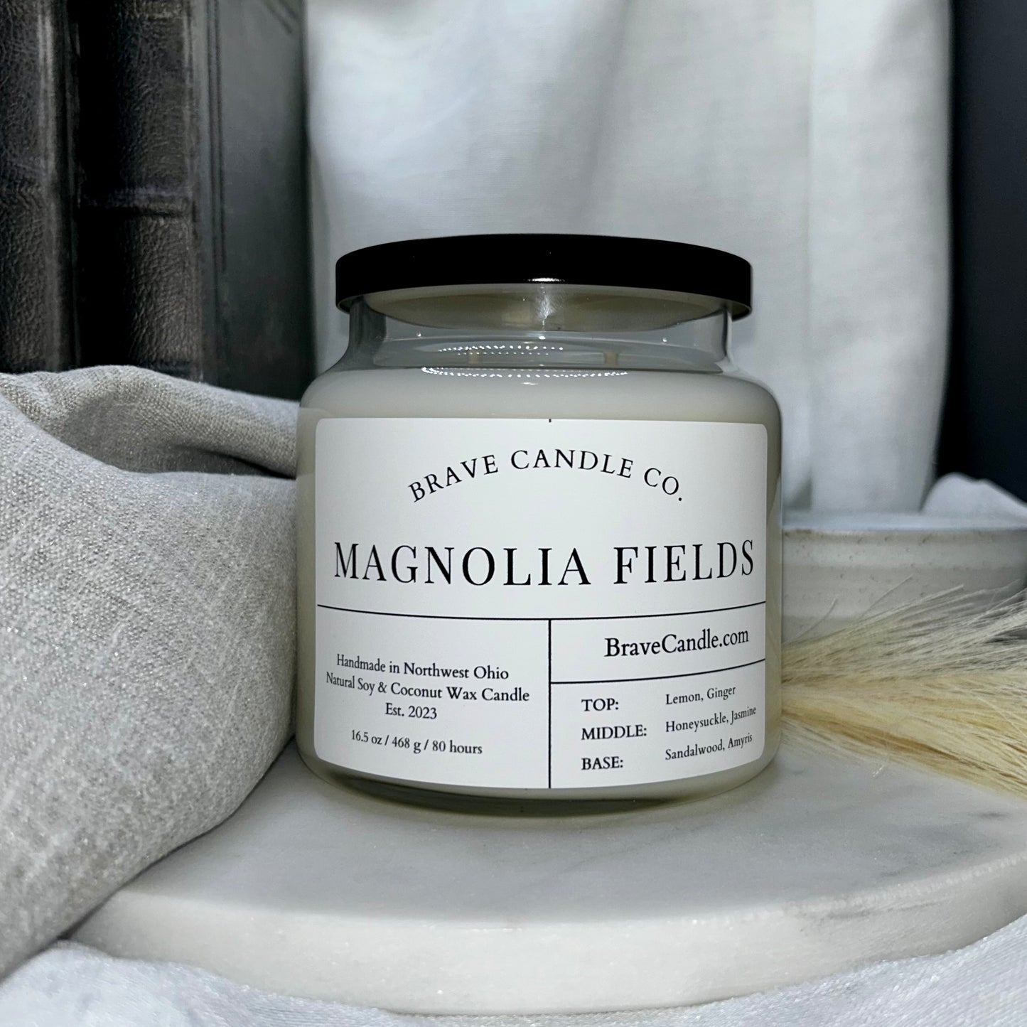 Magnolia Fields Soy & Coconut Wax Candle