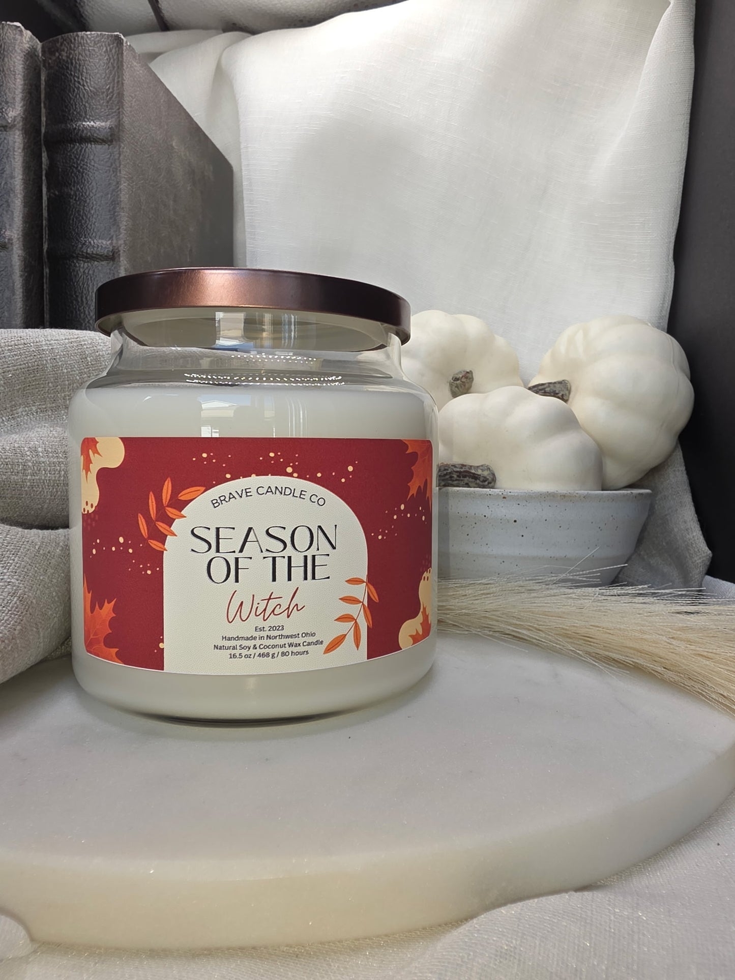 Season of the Witch Soy & Coconut Wax Candle