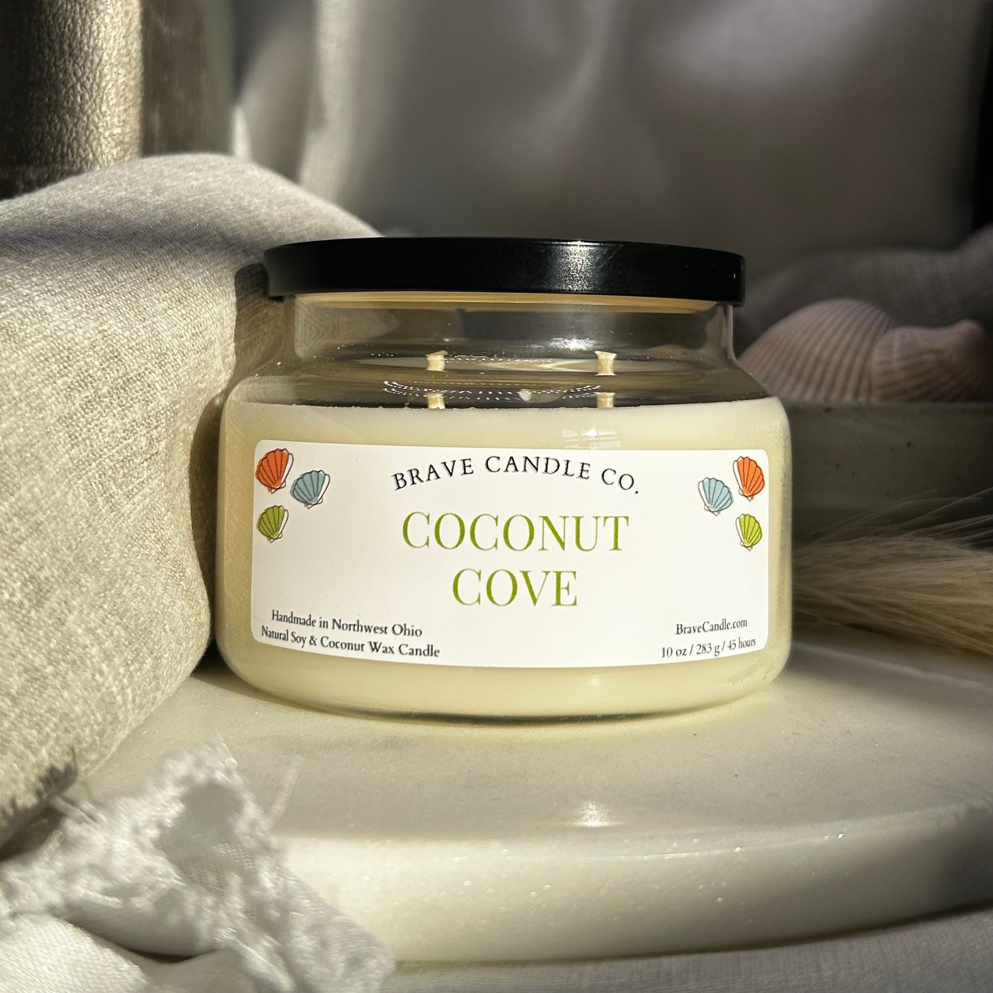 Coconut Cove Soy & Coconut Wax Candle