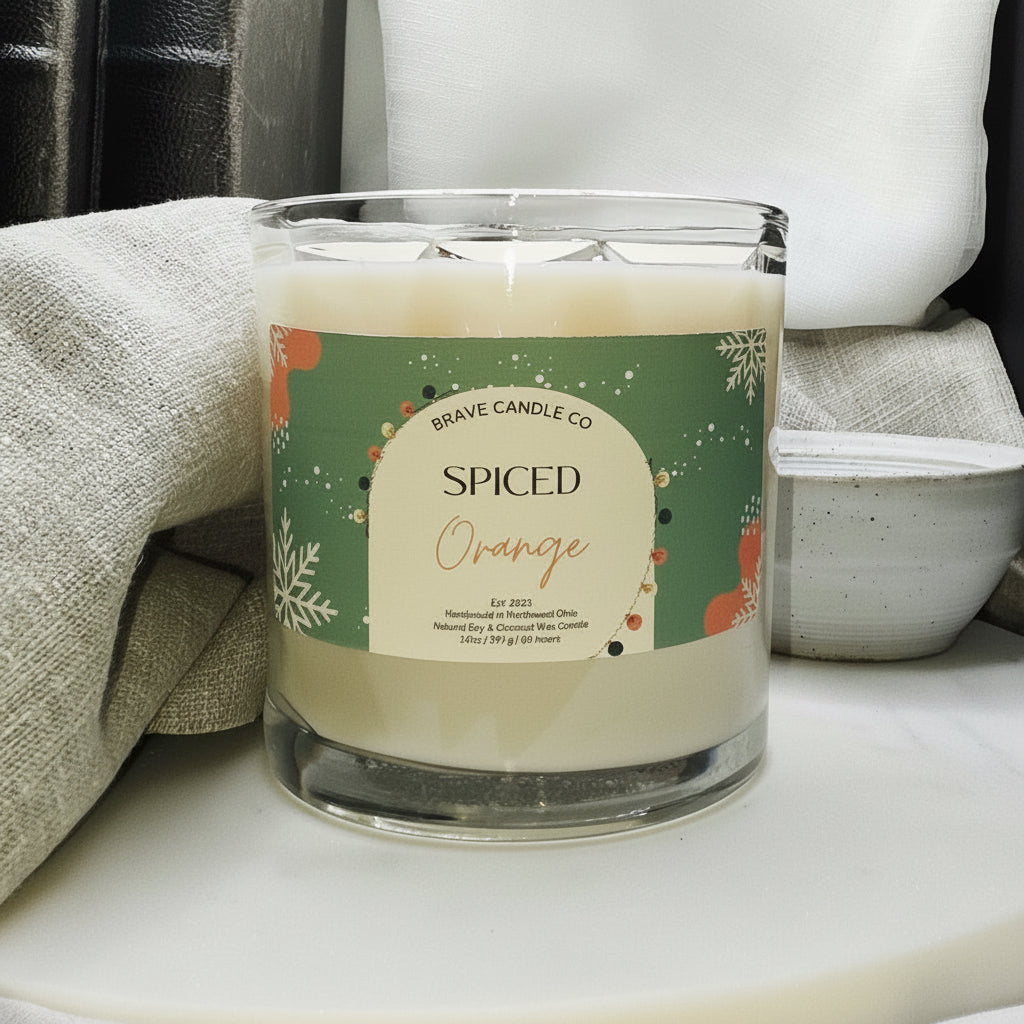 Spiced Orange Soy & Coconut Wax Candle