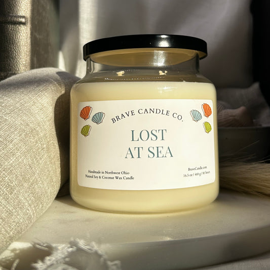 Lost At Sea Soy & Coconut Wax Candle