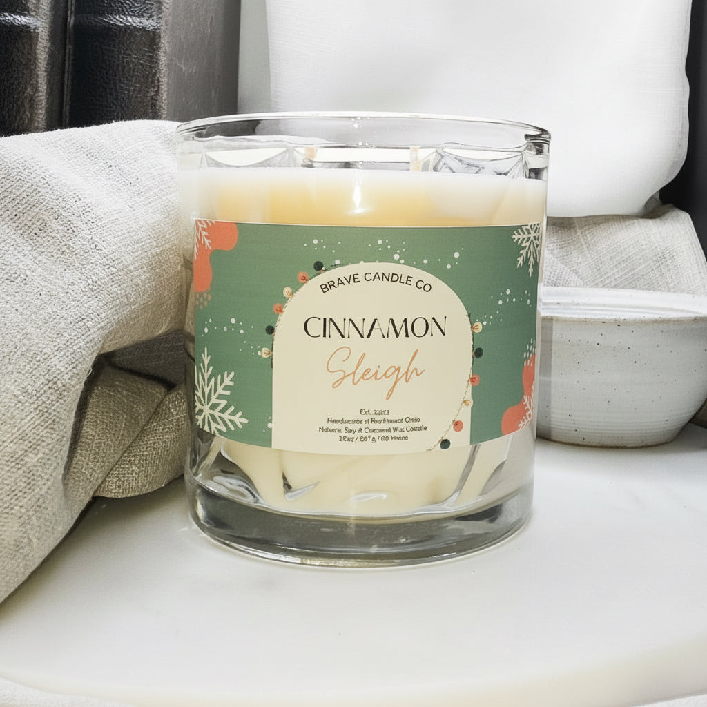 Cinnamon Sleigh Soy & Coconut Wax Candle