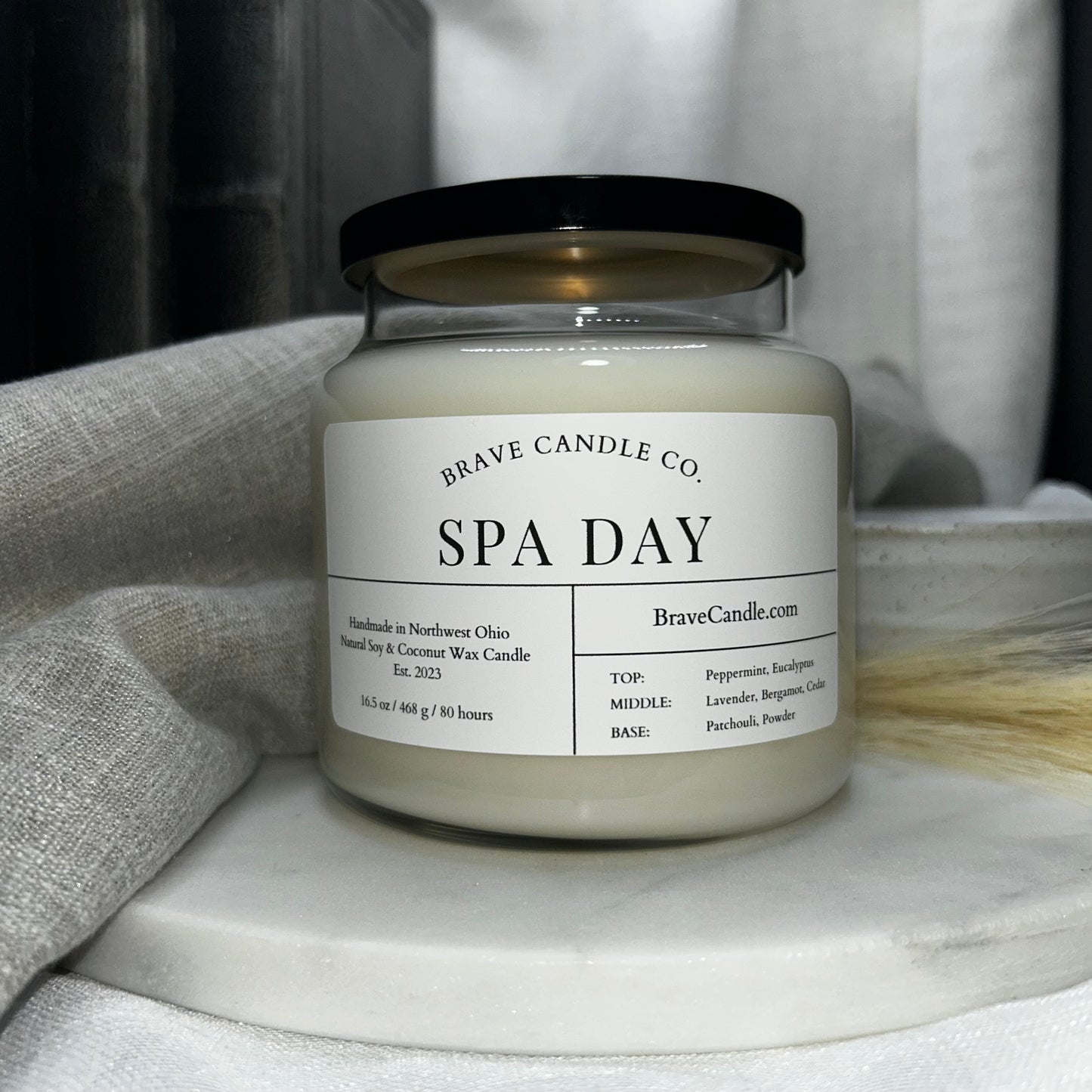 Spa Day Soy & Coconut Wax Candle