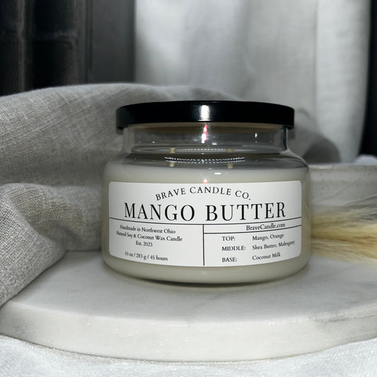 Mango Butter Soy & Coconut Wax Candle