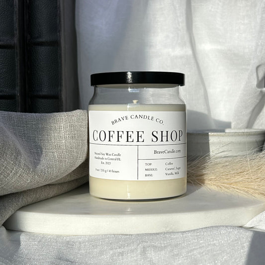 Coffee Shop Soy & Coconut Wax Candle