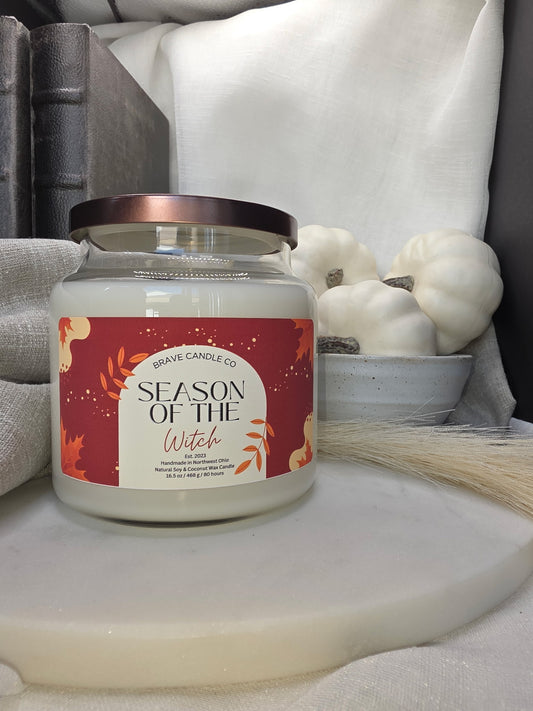 Season of the Witch Soy & Coconut Wax Candle