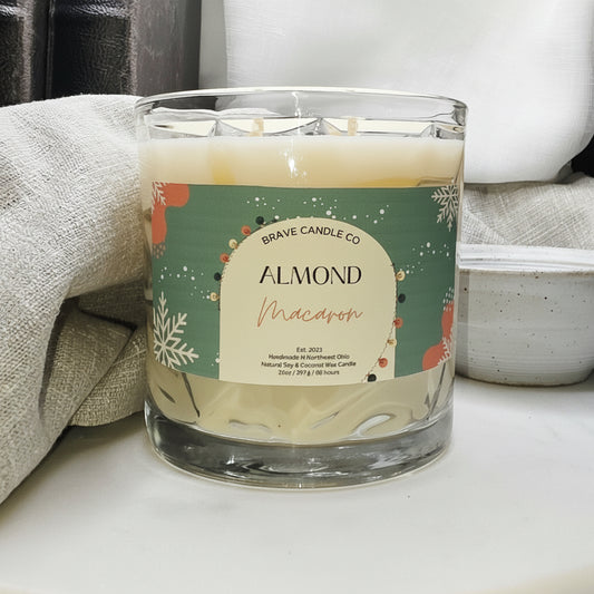 Almond Macaron Soy & Coconut Wax Candle