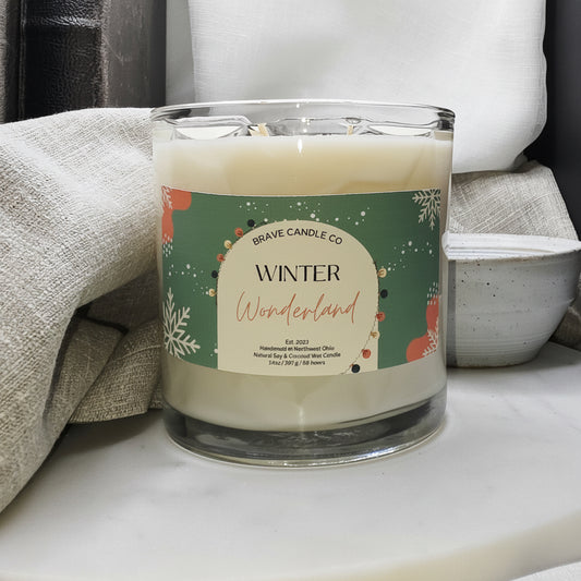 Winter Wonderland Soy & Coconut Wax Candle