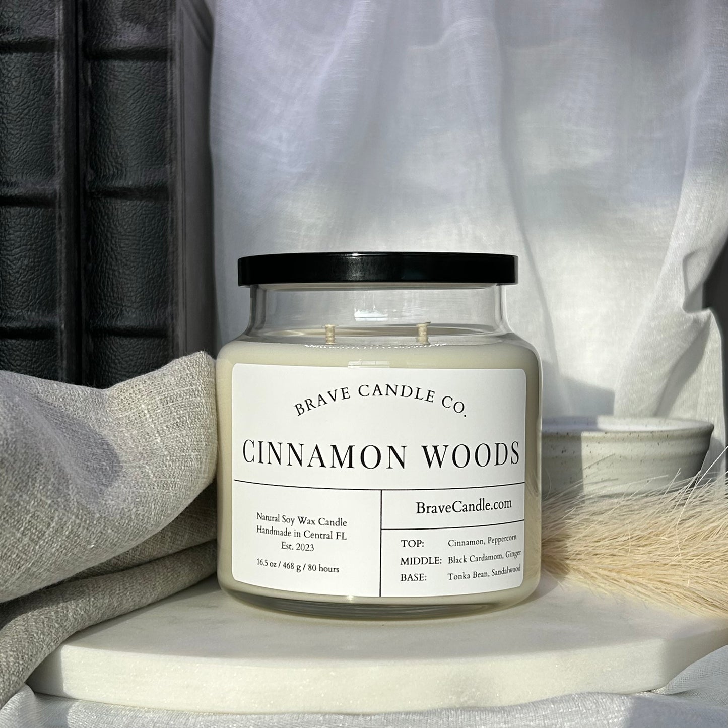 Cinnamon Woods Soy & Coconut Candle