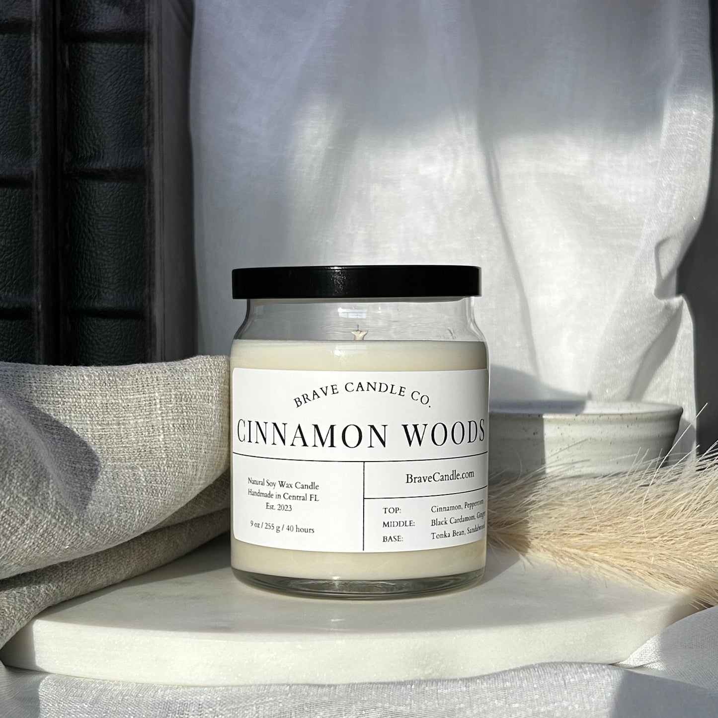 Cinnamon Woods Soy & Coconut Candle