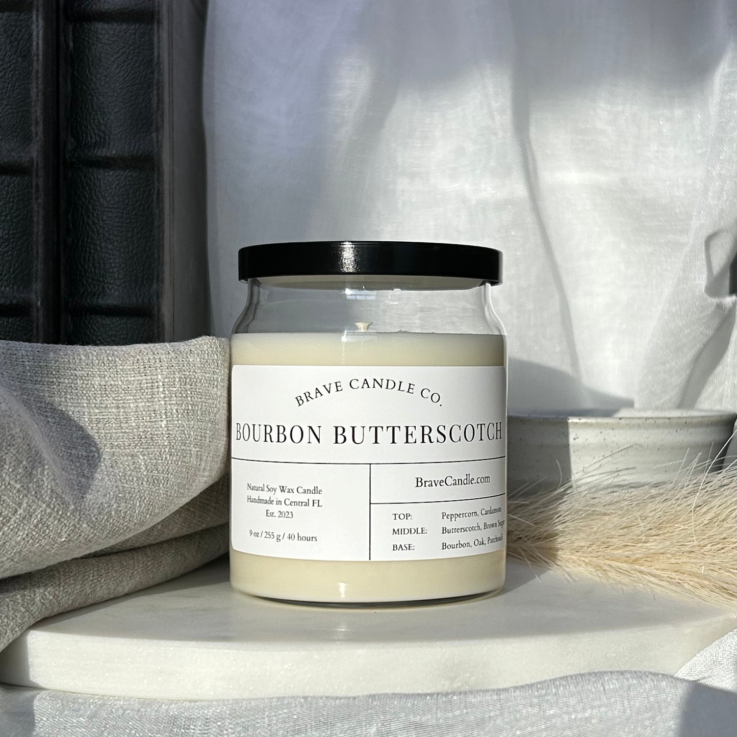 Bourbon Butterscotch Soy & Coconut Candle