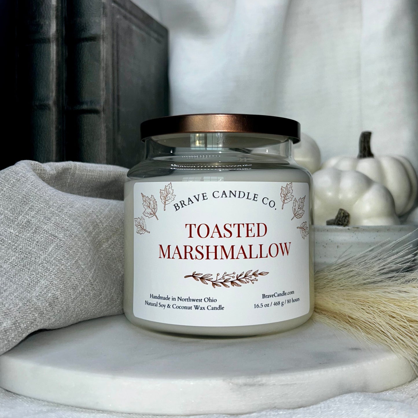 Toasted Marshmallow Soy & Coconut Candle